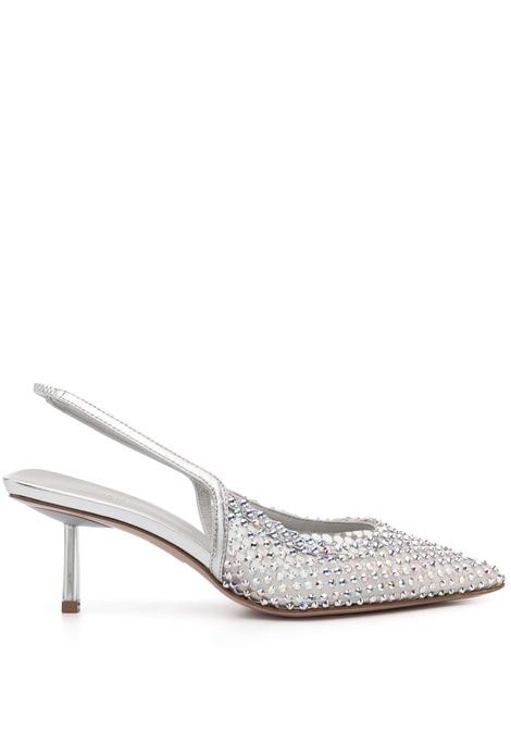 Silver chanel gilda  crystal-embellished pumps Le silla - women LE SILLA | 2299U060P1PP985